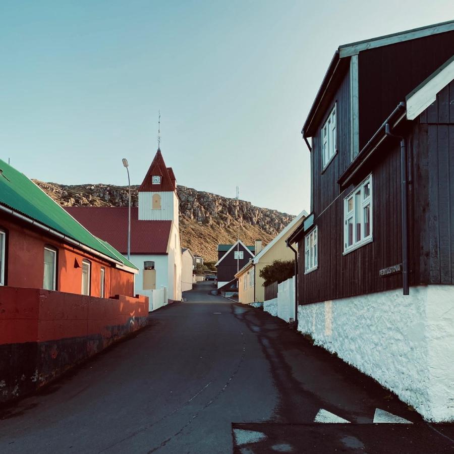 Peddastova In The Heart Of Fishing Village Skopun Exterior foto